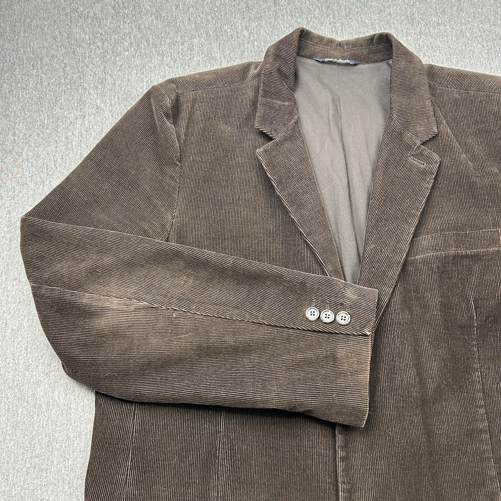 Gap Corduroy Blazer Mens XL‎ Brown Jacket Two Button Sport Coat